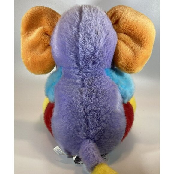 Aurora Baby Rainbow Multicolor ABC Singing Elephant Plush Stuffed Toy 12” - Picture 4 of 12